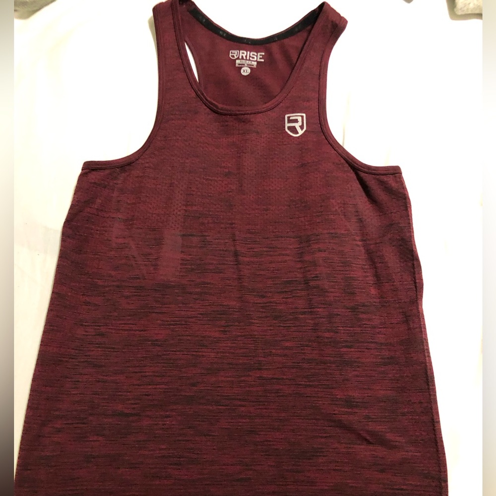 Rise XL Burgundy Tank Top